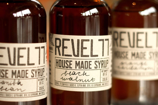 Revel 77 House Made Syrups, 8oz